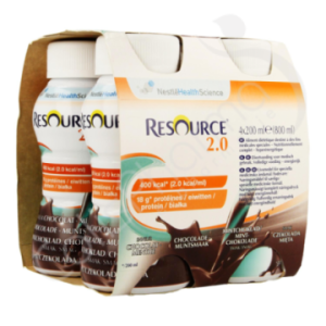 Resource 2.0 Chocolade-Munt - 4x200 ml