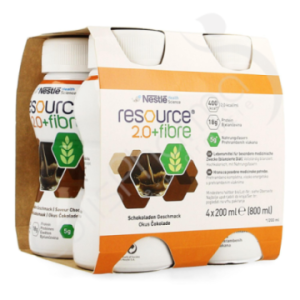 Resource 2.0 Fibre Chocolade - 4x200 ml