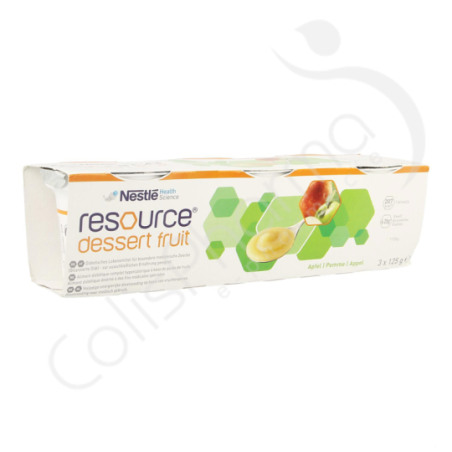 Resource Dessert Fruit Appel - 3x125 g