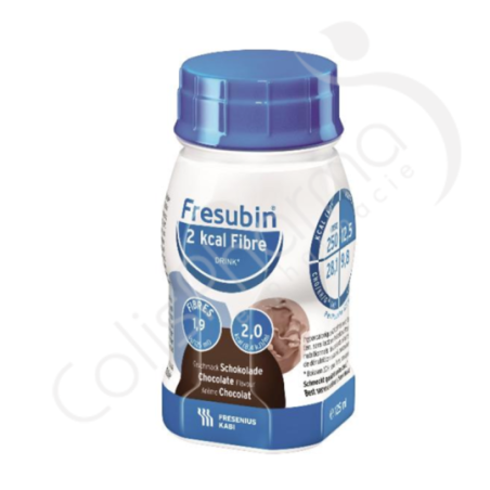 Fresubin 2kcal Fibre Compact Chocolade - 4x125 ml