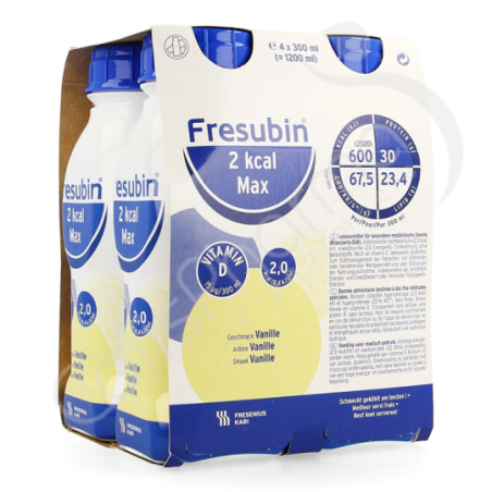 Fresubin 2kcal Drink Max Vanille- 4x300 ml