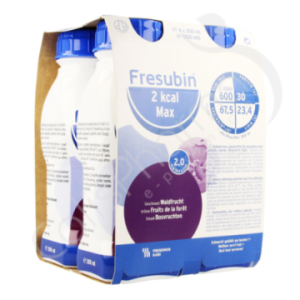 Fresubin 2kcal Drink Max Bosvruchten - 4x300 ml