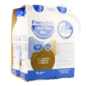 Fresubin 2kcal Fibre Max Cappuccino - 4x300 ml