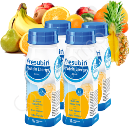 Fresubin Protein Energy Drink Tropische Vruchten - 4x200 ml