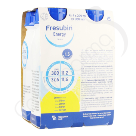 Fresubin Energy Drink Citron - 4x200 ml
