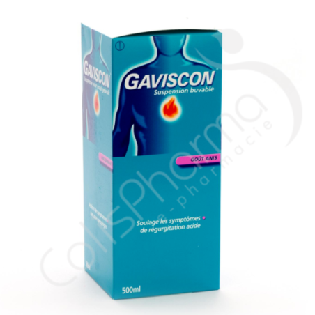 Gaviscon Goût Anis - Suspension buvable 500 ml