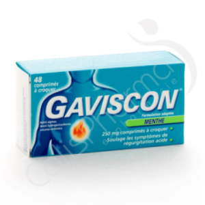 Gaviscon Muntsmaak - 48 kauwtabletten