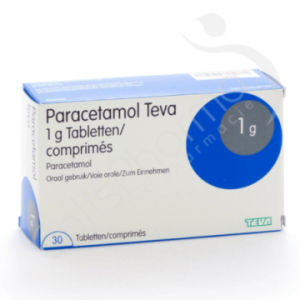 Paracetamol Teva 1 g - 30 tabletten