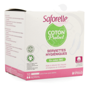 Saforelle Serviettes Hygiéniques - 10 pièces