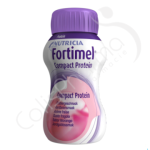 Fortimel Compact Protein Aardbei - 4x125 ml