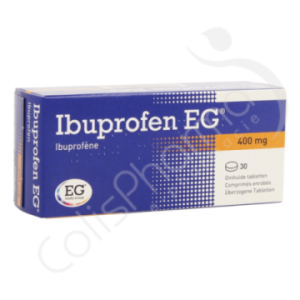 Ibuprofen EG 400 mg - 30 tabletten