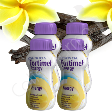 Fortimel Energy Vanille - 4x200 ml