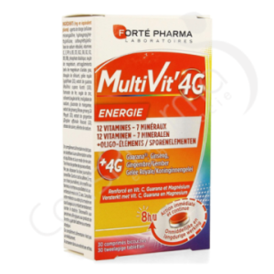 Forté Pharma MultiVit' 4G Energie - 30 tabletten
