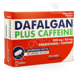 Dafalgan Plus Caffeine 500 mg/65 mg - 30 comprimés