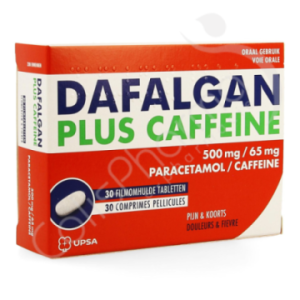 Dafalgan Plus Caffeine 500 mg/65 mg - 30 tabletten