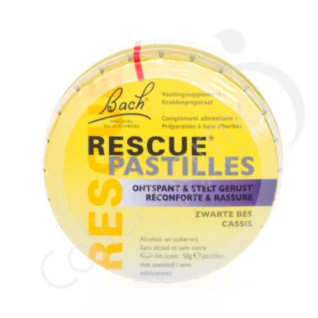 Bach Rescue - Pastilles Cassis 50 g