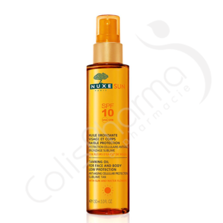 Nuxe Sun Bruiningsolie SPF10 - 150 ml