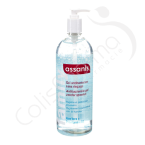 Assanis Gel antibactérien sans rinçage - 980 ml