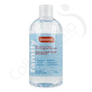 Assanis Gel hydroalcoolique sans rinçage - 500 ml