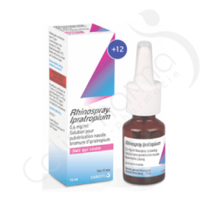 Rhinospray Ipratropium 0,6 mg/ml - Neusoplossing 15 ml