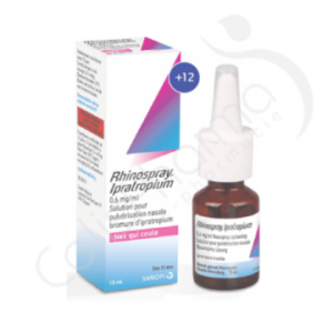 Rhinospray Ipratropium 0,6 mg/ml - Solution nasale 15 ml