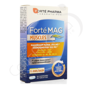 Forté Mag Muscles - 30 comprimés