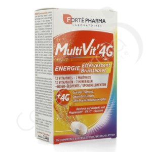 Forté Pharma MultiVit' 4G Energie - 30 comprimés effervescents