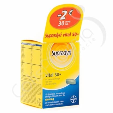 Supradyn Vital 50+ - 30 tabletten