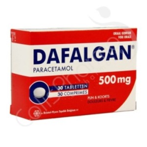 Dafalgan 500 mg - 30 comprimés