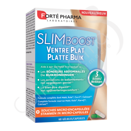 SlimBoost Ventre Plat - 60 gélules