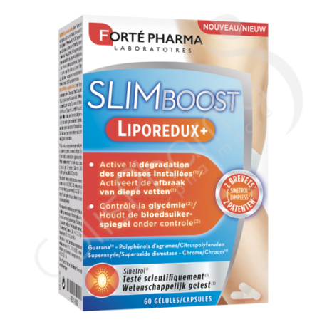 SlimBoost Liporedux+ - 60 capsules