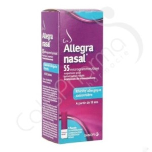 Allegra Nasal 55 mcg/dose - 120 pulvérisations