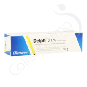 Delphi 0,1% - Dermatologische crème 30 g