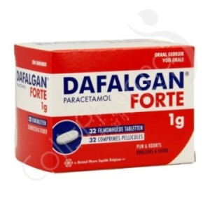 Dafalgan Forte 1 g - 32 tabletten