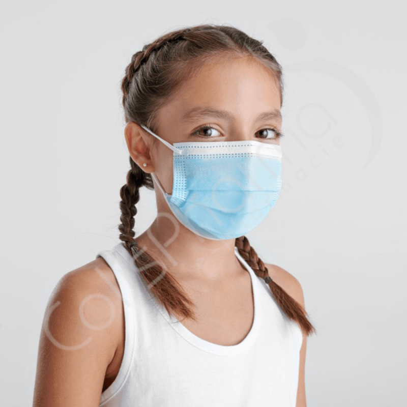 Masque Chirurgical Pédiatrique Enfant Type 2 Conforme EN14683:2019 - YLEA
