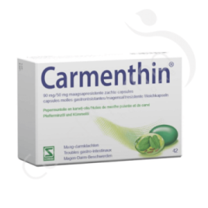 Carmenthin 90 mg/50 mg - 42 capsules