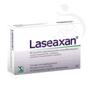 Laseaxan 80 mg - 28 capsules