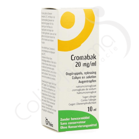 Cromabak 20 mg/ml - Collyre 10 ml