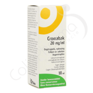 Cromabak 20 mg/ml - Oogdruppels 10 ml