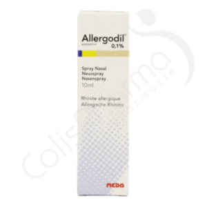 Allergodil 0,1% - Spray nasal 10 ml