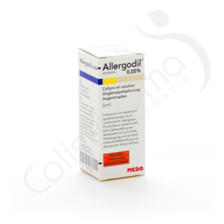 Allergodil 0,05% - Oogdruppels 6 ml