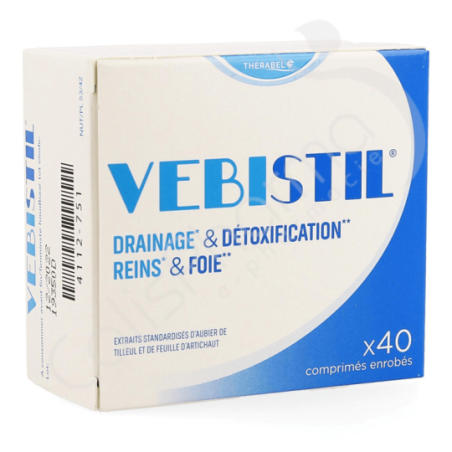 Vebistil Drainage & Ontgifting - 40 tabletten