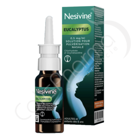 Nesivine Eucalyptus 0,5 mg/ml - Spray nasal 15 ml