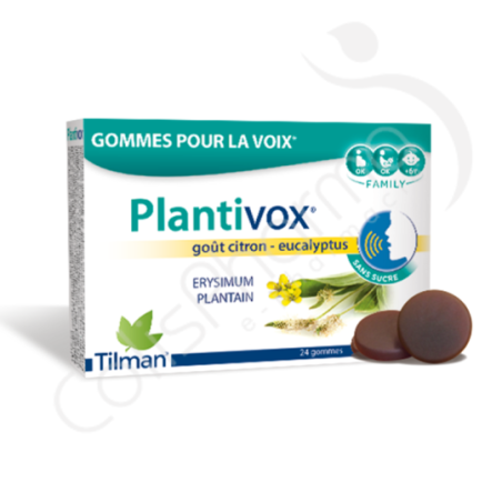 Plantivox - 24 gommes