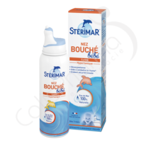 Stérimar Hypertonique Nez Bouché Bébé - Spray nasal 100 ml