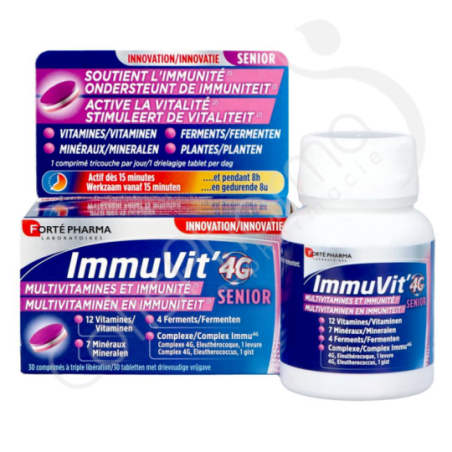 Immuvit' 4G Senior - 30 comprimés