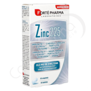 Zinc 225 - 60 comprimés