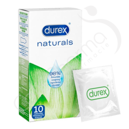 Durex Naturals - 10 préservatifs