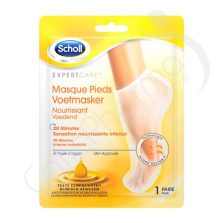 Scholl Pharma Masque Pieds Nourrissant - 1 paire