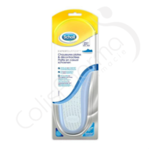 Scholl Pharma Semelles Chaussures plates & décontractées - Taille 1 - Pointure 35,5 - 40,5